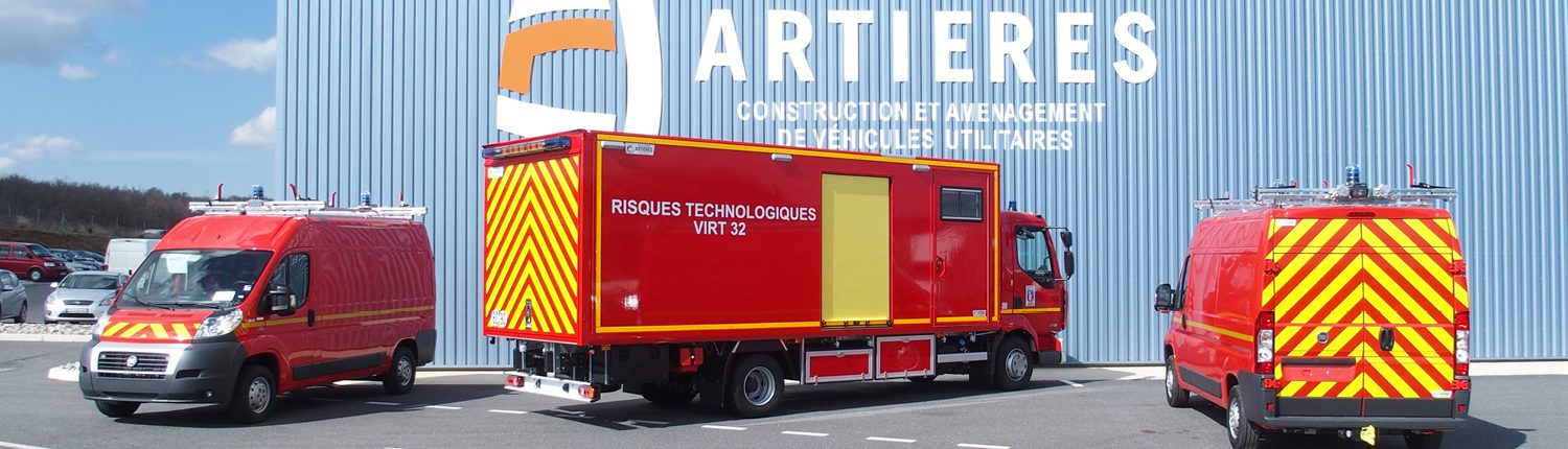 nous préparons les vehicules de nos soldats du feu