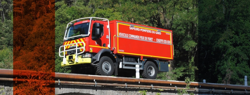 projet entreprise Sapeurs-pompiers véhicule commando feux de forêt