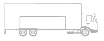 un pictogramme de camion